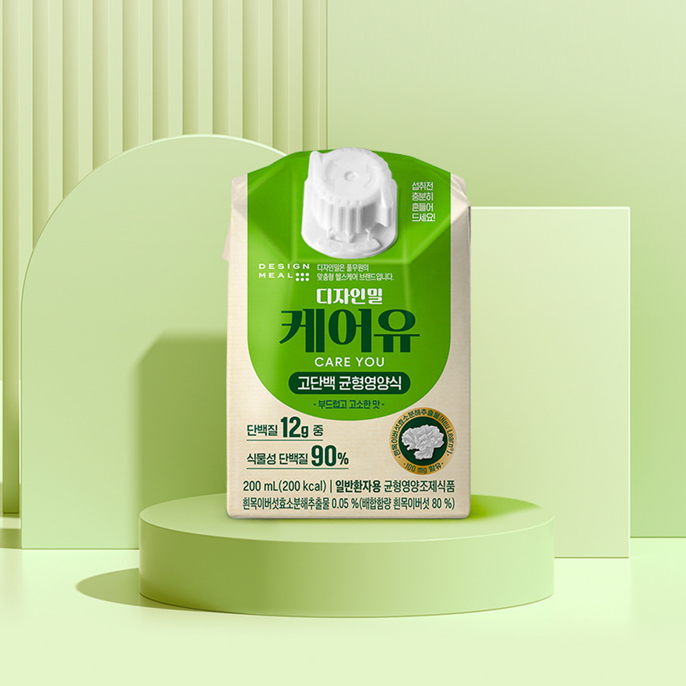 [풀무원]디자인밀 케어유 고단백 균형영양식(200mlx24개)